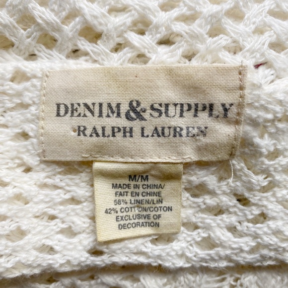 Ralph Lauren Denim & Supply vintage pullover size M - Picture 5 of 7